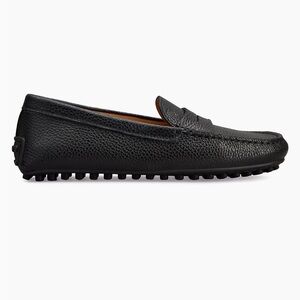 Tod's Black Leather Loafers